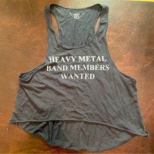 Vintage Muscle Tee crop top